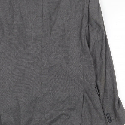 Mens UK Size 40 Scott & Taylor Regular Grey Suit Jacket