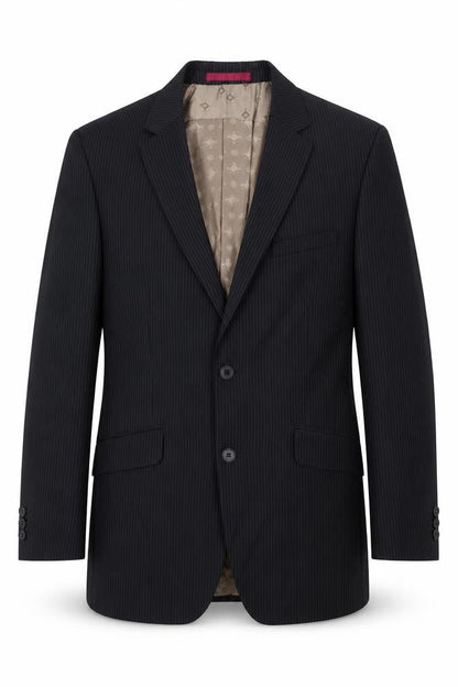 Mens UK Size 38 Limehaus Regular Black Suit Jacket