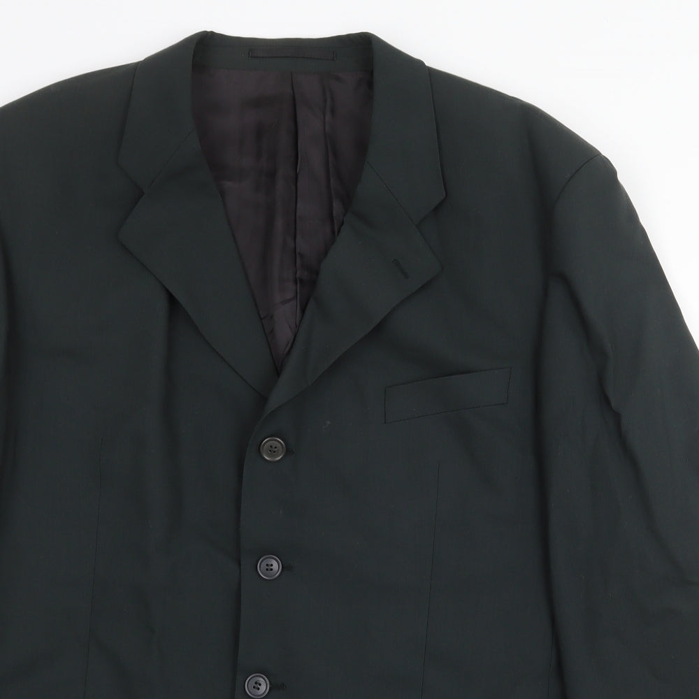 Mens UK Size 44 Tom English Regular Green Suit Jacket