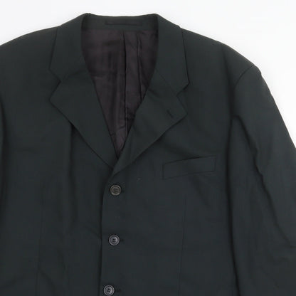 Mens UK Size 44 Tom English Regular Green Suit Jacket
