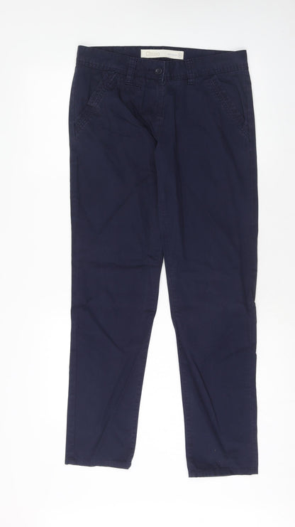 Womens UK Size 8 NEXT Regular Fit  Blue Trousers