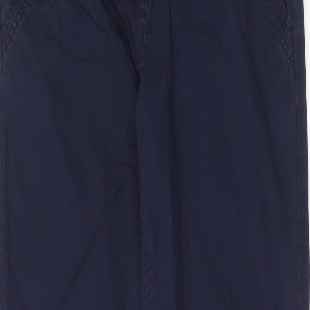 Womens UK Size 8 NEXT Regular Fit  Blue Trousers