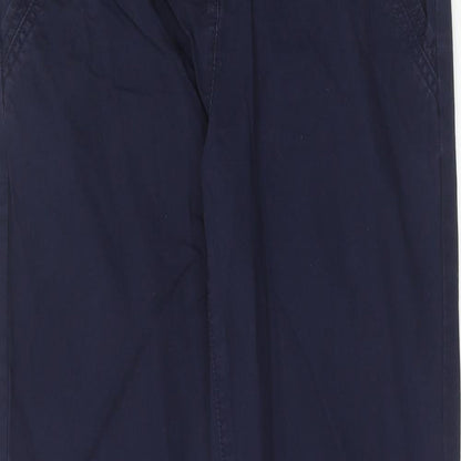 Womens UK Size 8 NEXT Regular Fit  Blue Trousers