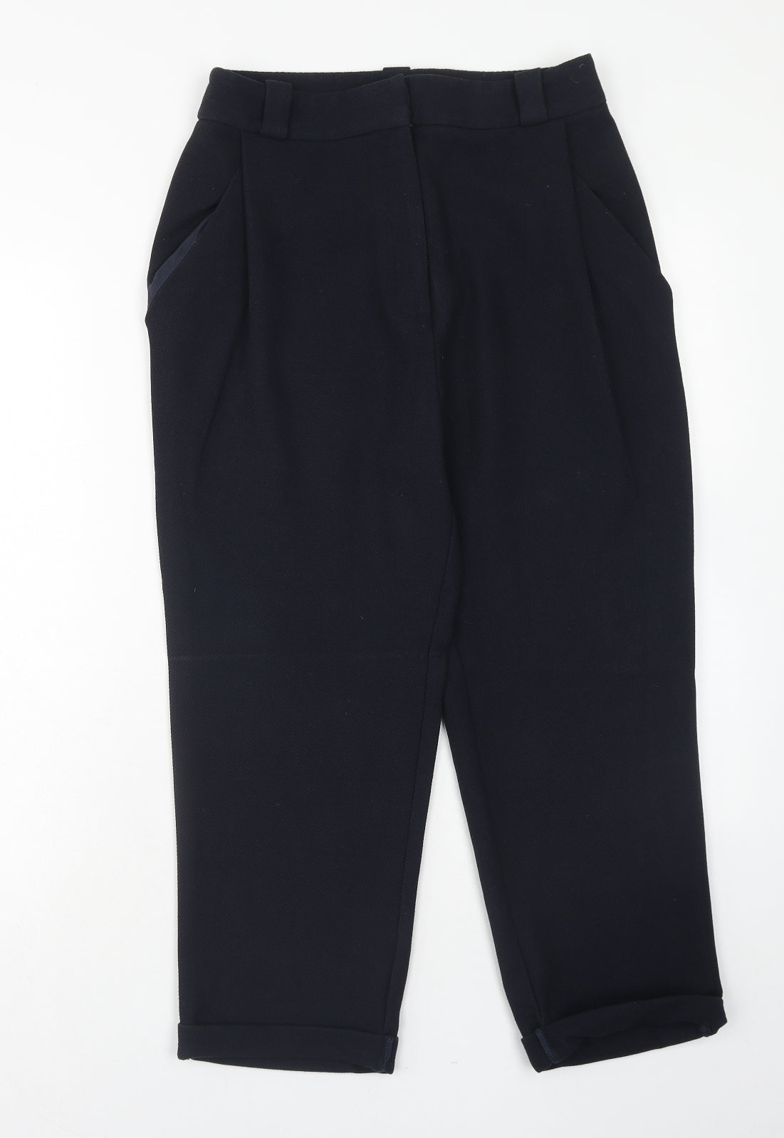 Womens UK Size 10 Topshop Regular Fit  Blue Trousers