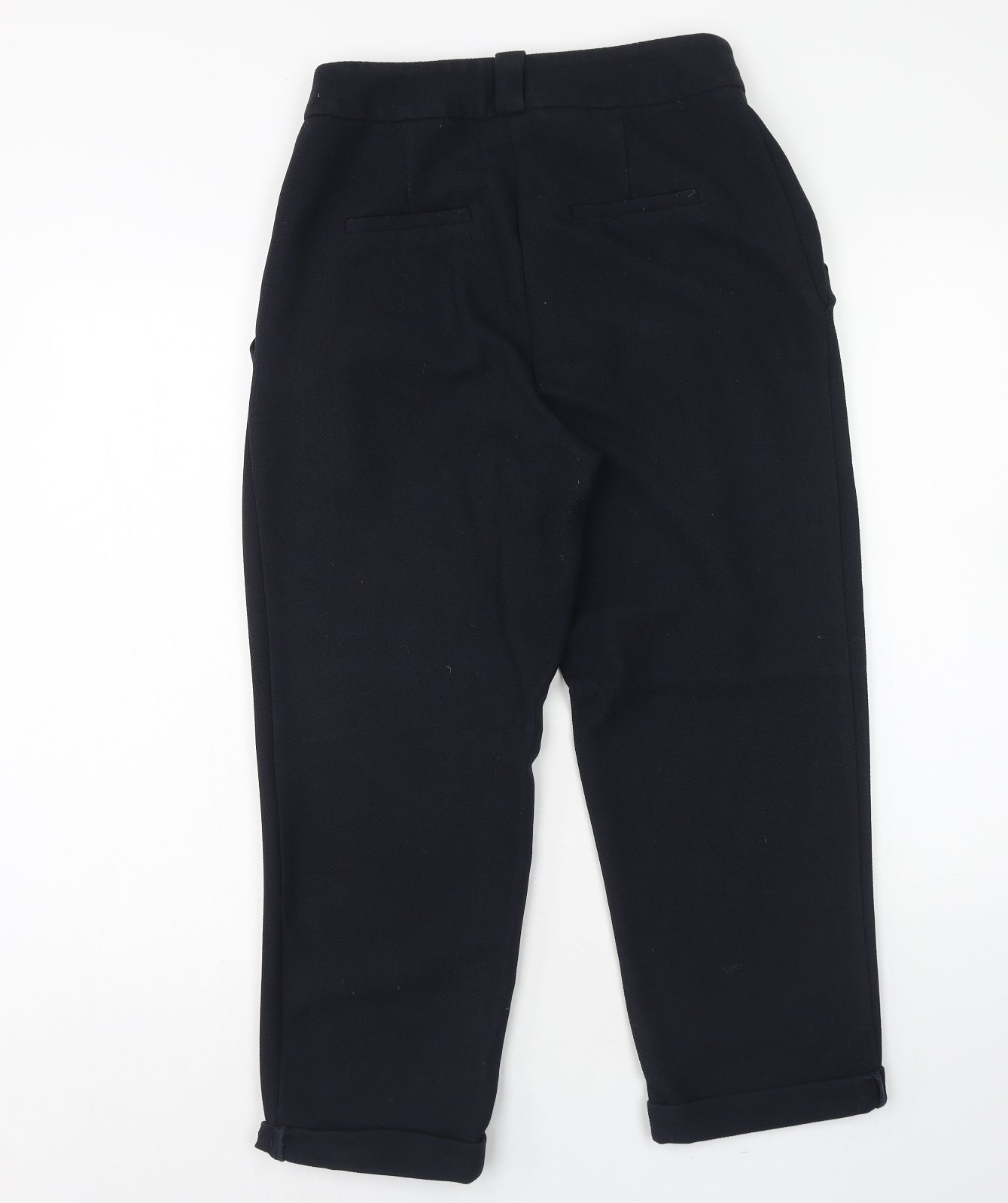 Womens UK Size 10 Topshop Regular Fit  Blue Trousers