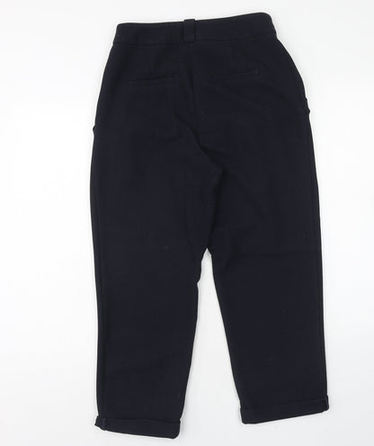 Womens UK Size 10 Topshop Regular Fit  Blue Trousers
