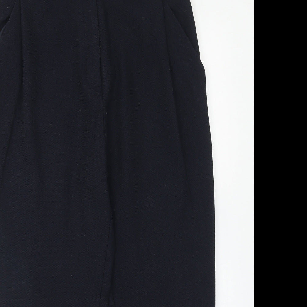 Womens UK Size 10 Topshop Regular Fit  Blue Trousers