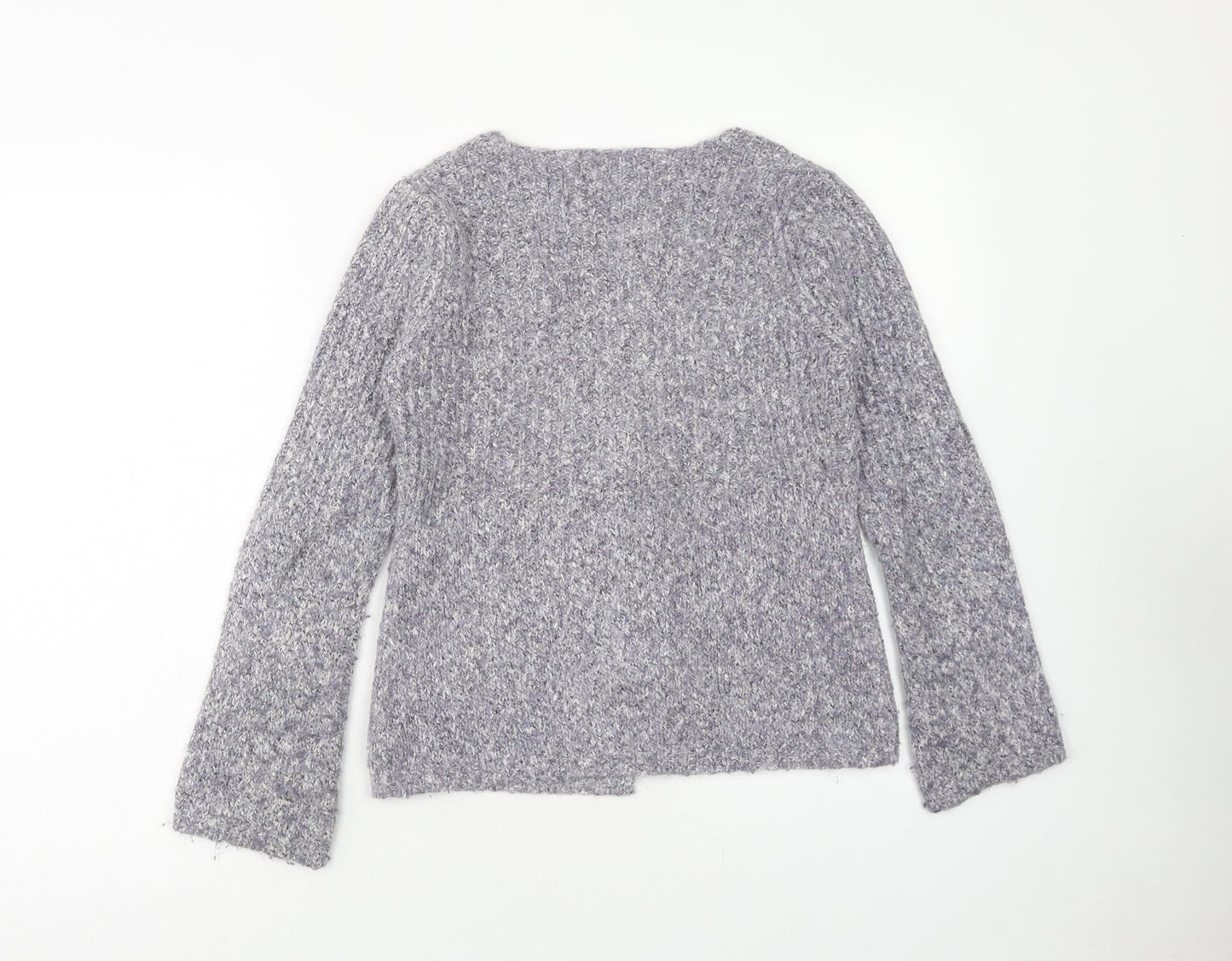 Womens UK Size 8 Marks and Spencer Purple Cardigan Jumper