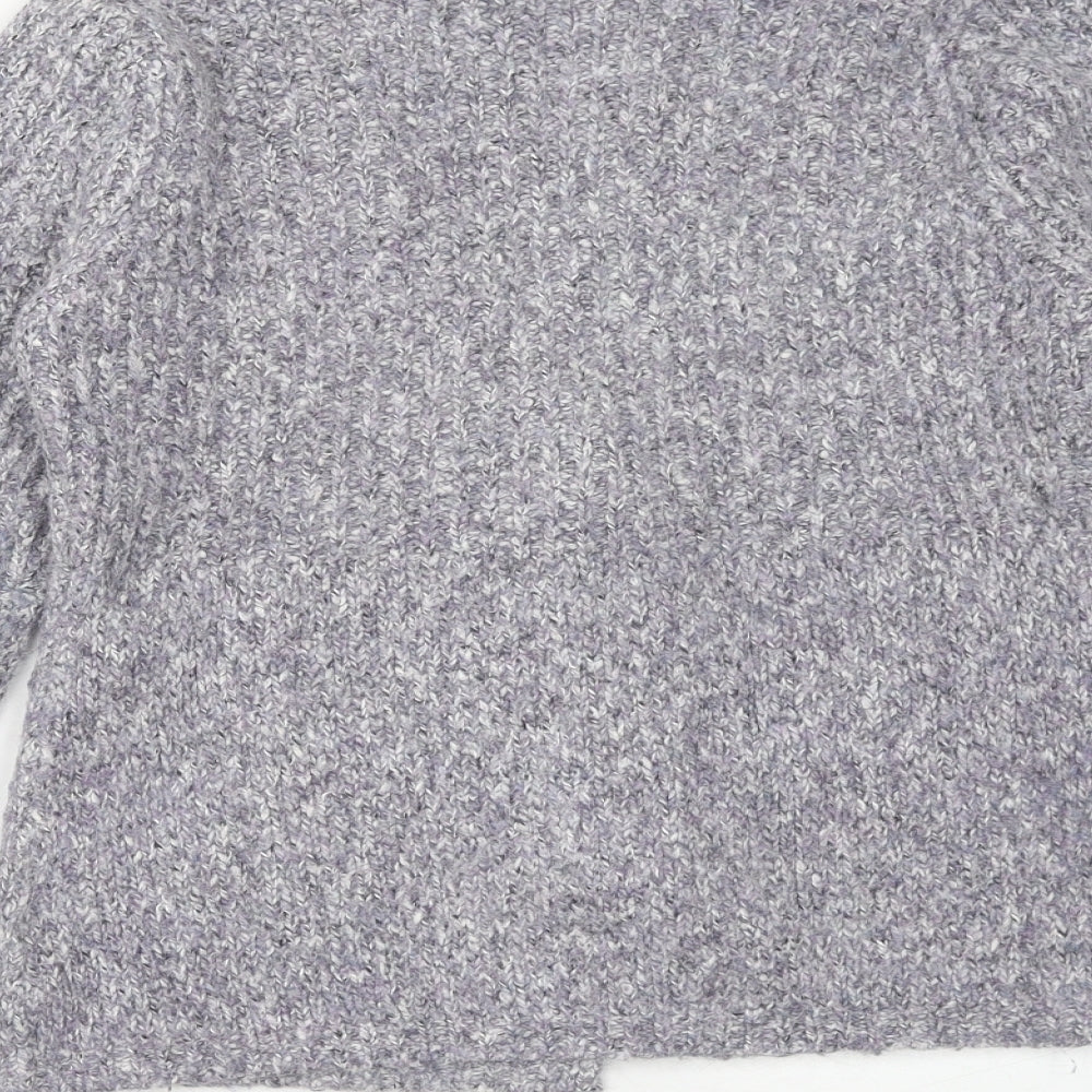 Womens UK Size 8 Marks and Spencer Purple Cardigan Jumper