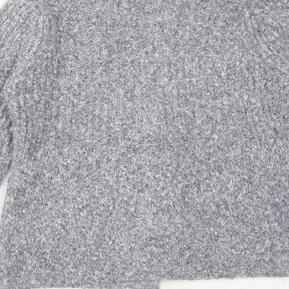 Womens UK Size 8 Marks and Spencer Purple Cardigan Jumper