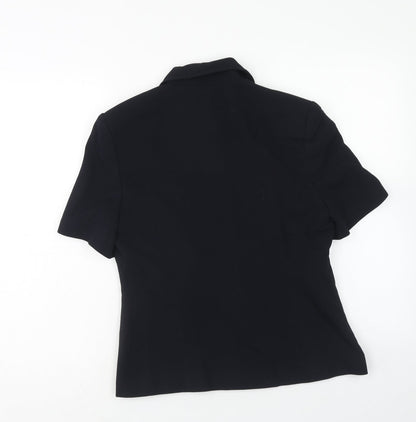 Womens UK Size 12 Marks and Spencer Regular Blue Blazer