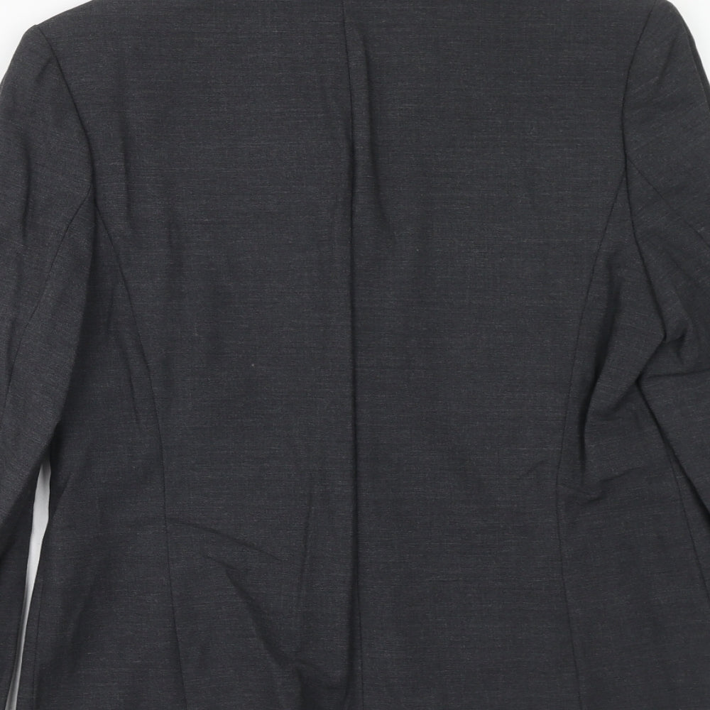 Womens UK Size 12 Marks and Spencer Regular Grey Blazer