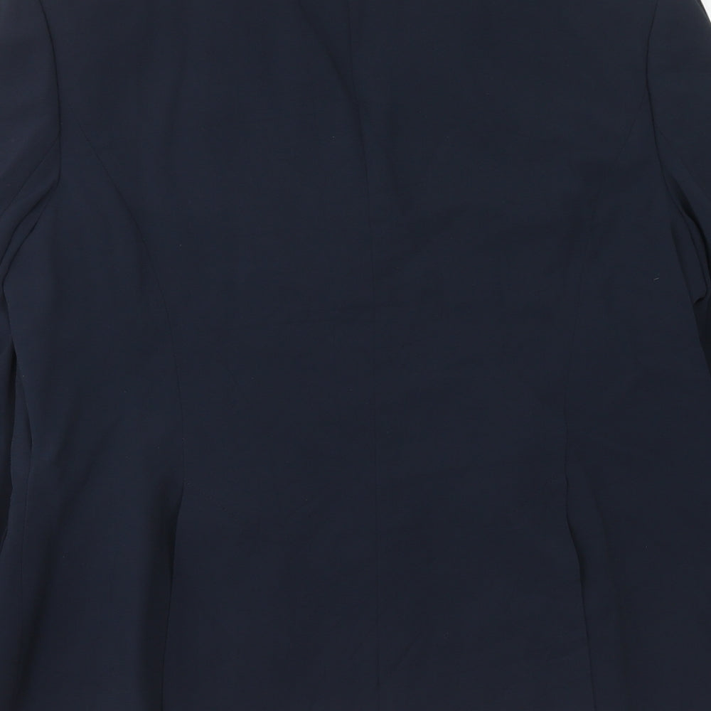 Womens UK Size 14 Planet Regular Blue Blazer