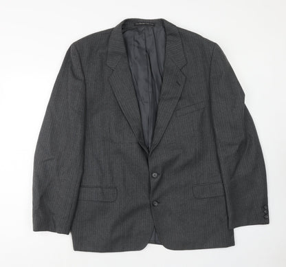 Mens UK Size 44 The Burton Collection Regular Grey Suit Jacket