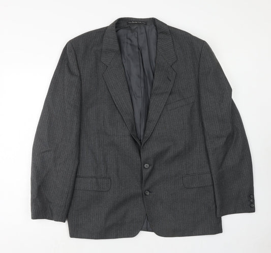 Mens UK Size 44 The Burton Collection Regular Grey Suit Jacket