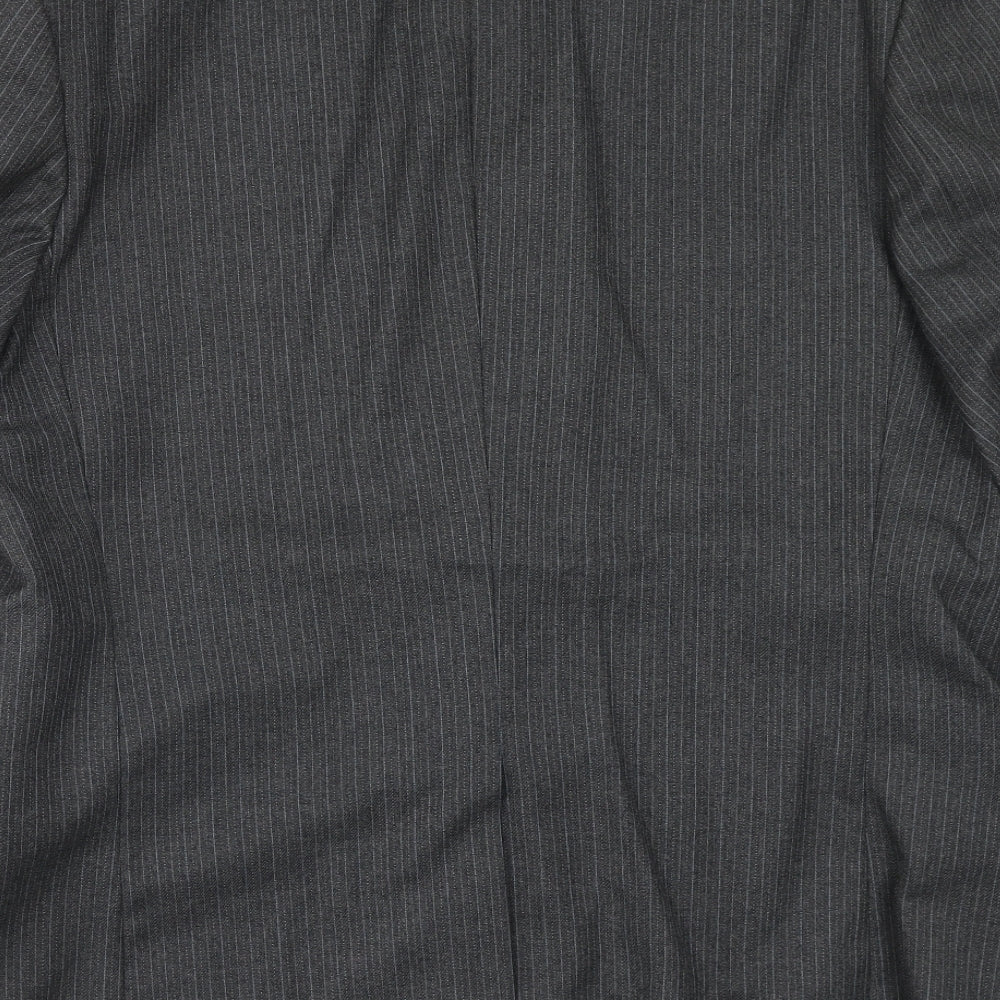 Mens UK Size 44 The Burton Collection Regular Grey Suit Jacket