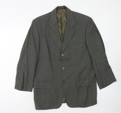 Mens UK Size 38 Marks and Spencer Regular Grey Suit Jacket