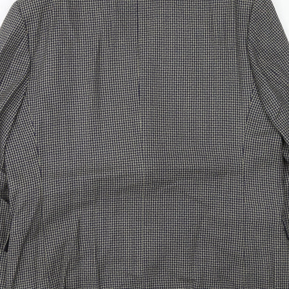 Brook Taverner Mens Blue Wool Jacket Suit Jacket Size 44 Regular