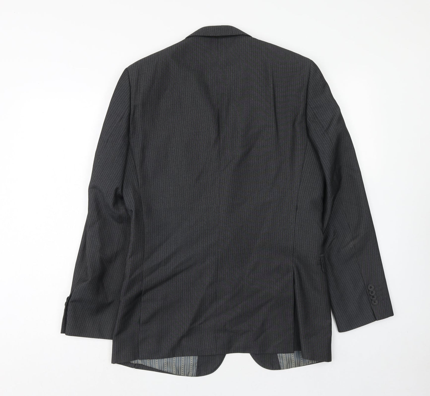 Mens UK Size 38 Limited Collection Regular Grey Suit Jacket