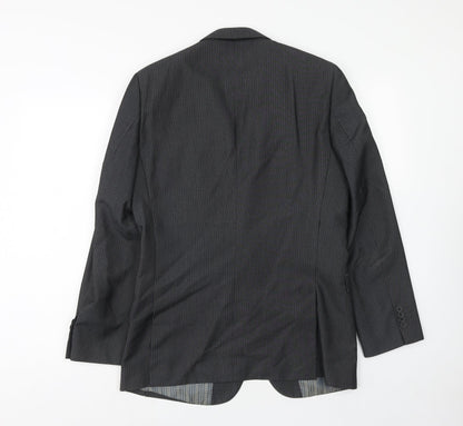 Mens UK Size 38 Limited Collection Regular Grey Suit Jacket
