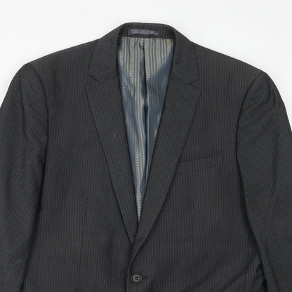 Mens UK Size 38 Limited Collection Regular Grey Suit Jacket