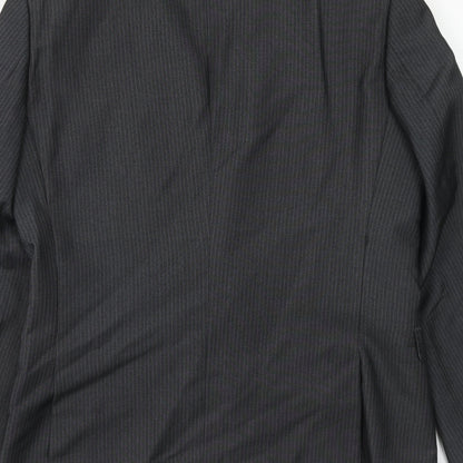 Mens UK Size 38 Limited Collection Regular Grey Suit Jacket