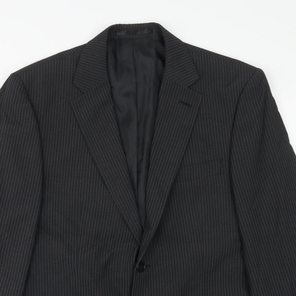 Mens UK Size 40 Tom english Regular Black Suit Jacket