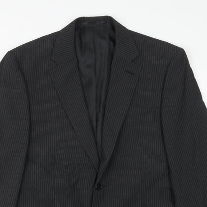 Mens UK Size 40 Tom english Regular Black Suit Jacket