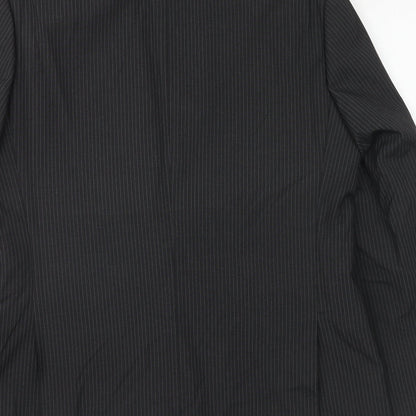 Mens UK Size 40 Tom english Regular Black Suit Jacket