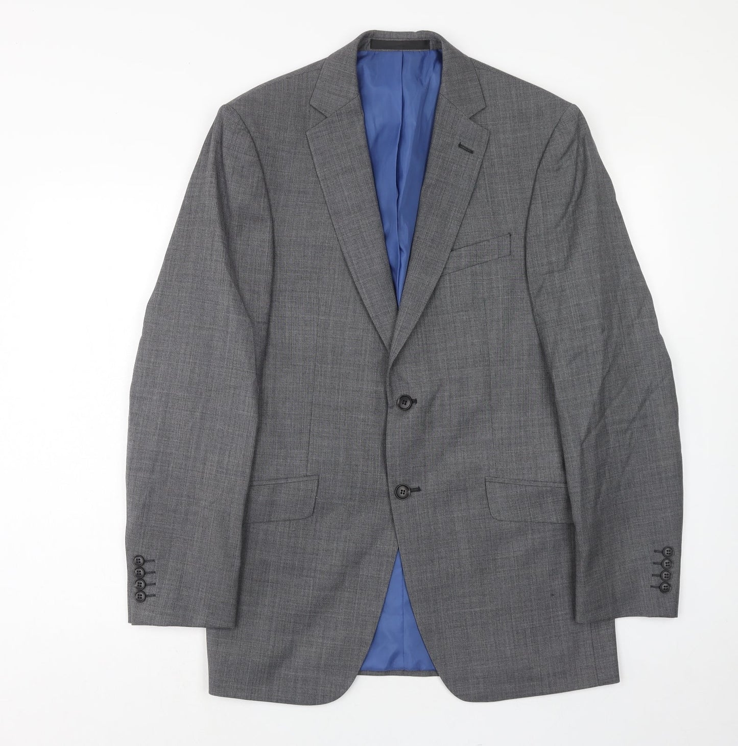 Mens UK Size 38 Marks and Spencer Regular Grey Suit Jacket
