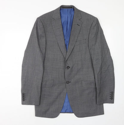 Mens UK Size 38 Marks and Spencer Regular Grey Suit Jacket