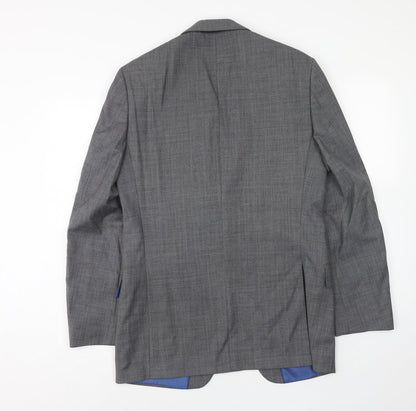 Mens UK Size 38 Marks and Spencer Regular Grey Suit Jacket