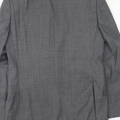 Mens UK Size 38 Marks and Spencer Regular Grey Suit Jacket