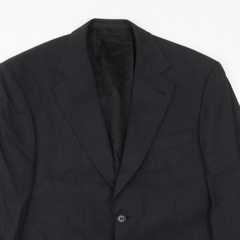 Mens UK Size 38 Marks and Spencer Regular Grey Suit Jacket