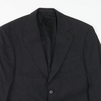 Mens UK Size 38 Marks and Spencer Regular Grey Suit Jacket