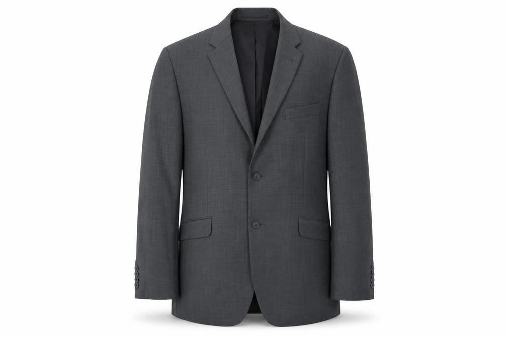 Mens UK Size 44 George Regular Grey Suit Jacket