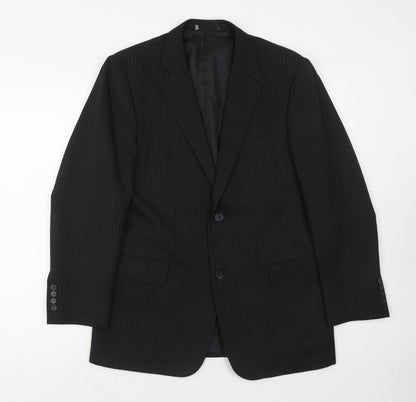 Mens UK Size 40 Taylor & Wright Regular Black Suit Jacket