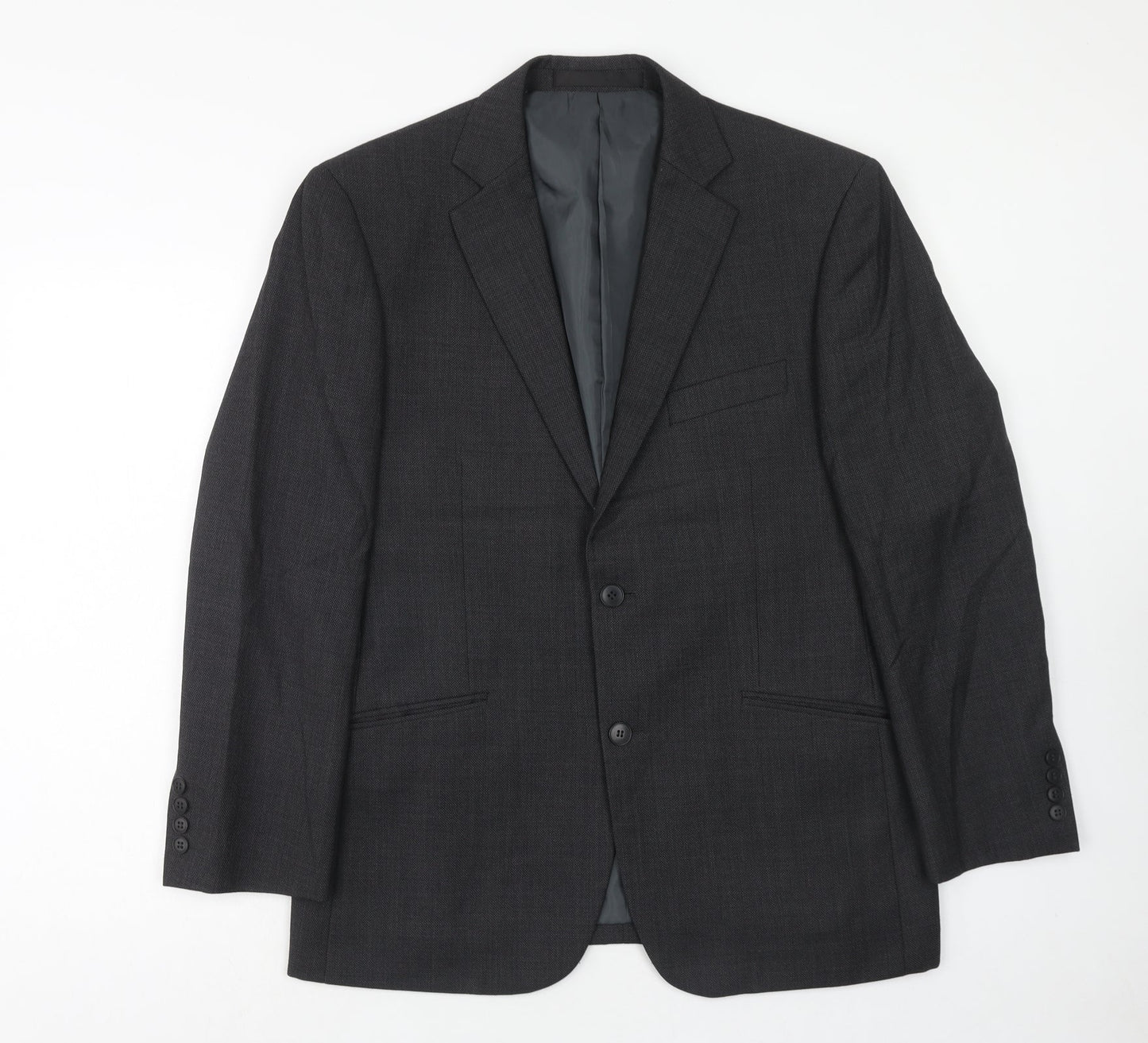 Mens UK Size 40 Marks and Spencer Regular Grey Suit Jacket