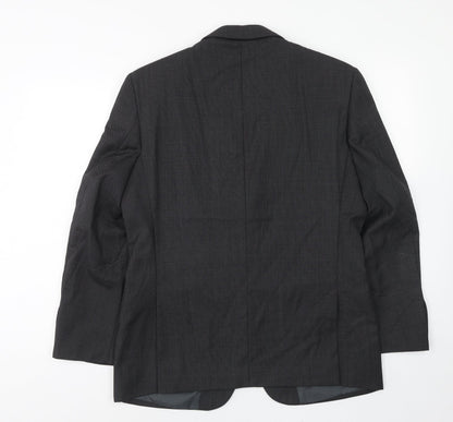 Mens UK Size 40 Marks and Spencer Regular Grey Suit Jacket