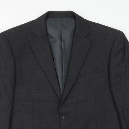 Mens UK Size 40 Marks and Spencer Regular Grey Suit Jacket
