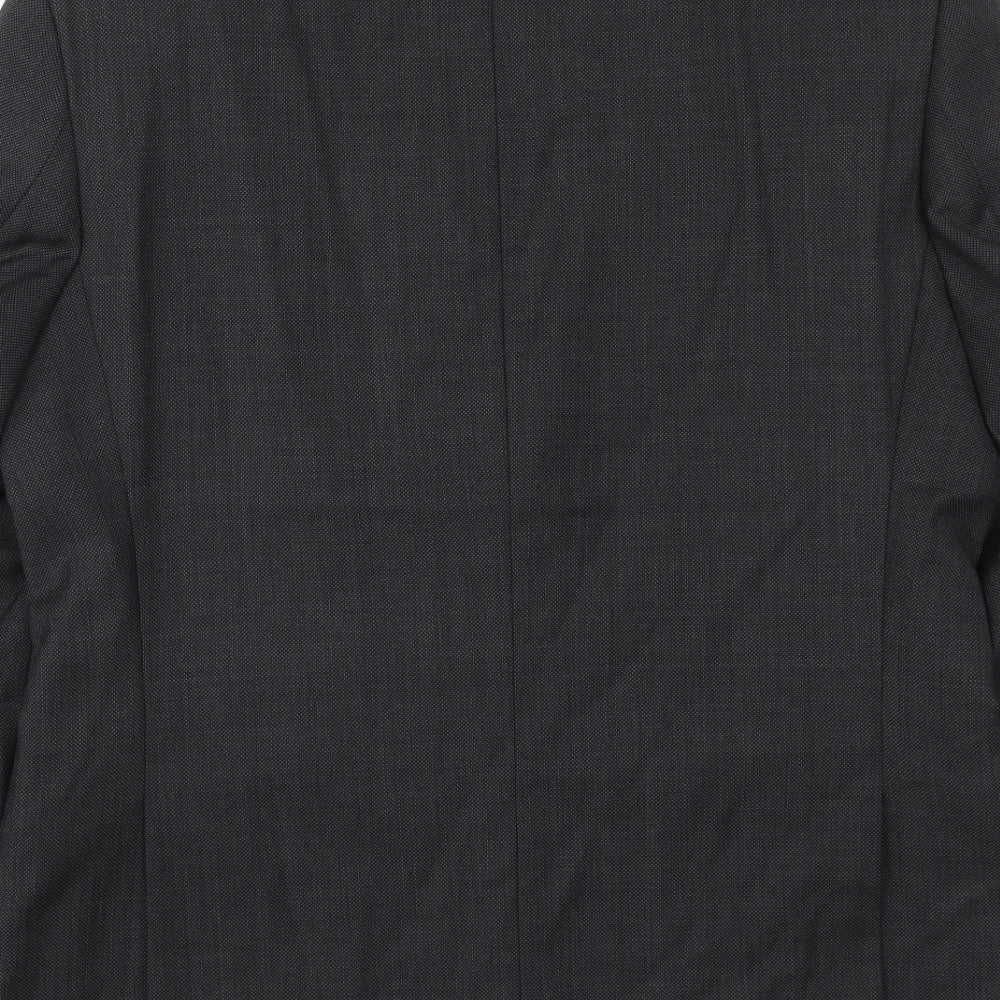 Mens UK Size 40 Marks and Spencer Regular Grey Suit Jacket