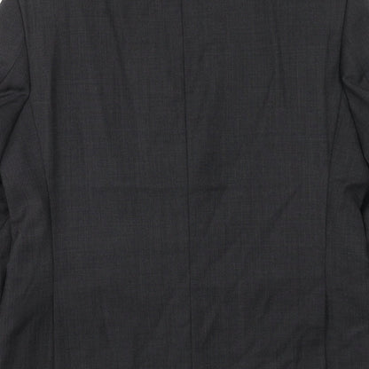 Mens UK Size 40 Marks and Spencer Regular Grey Suit Jacket