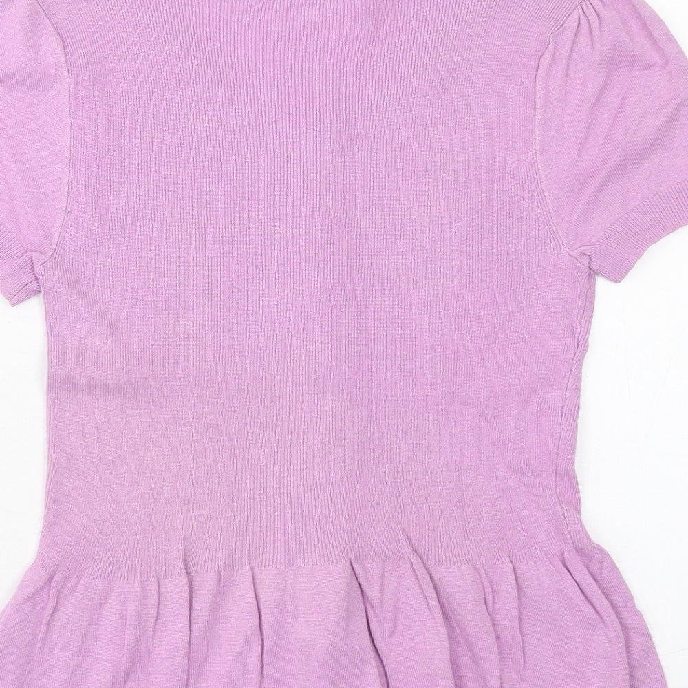 Womens UK Size 12 Marks and Spencer Pink Pullover Jumper