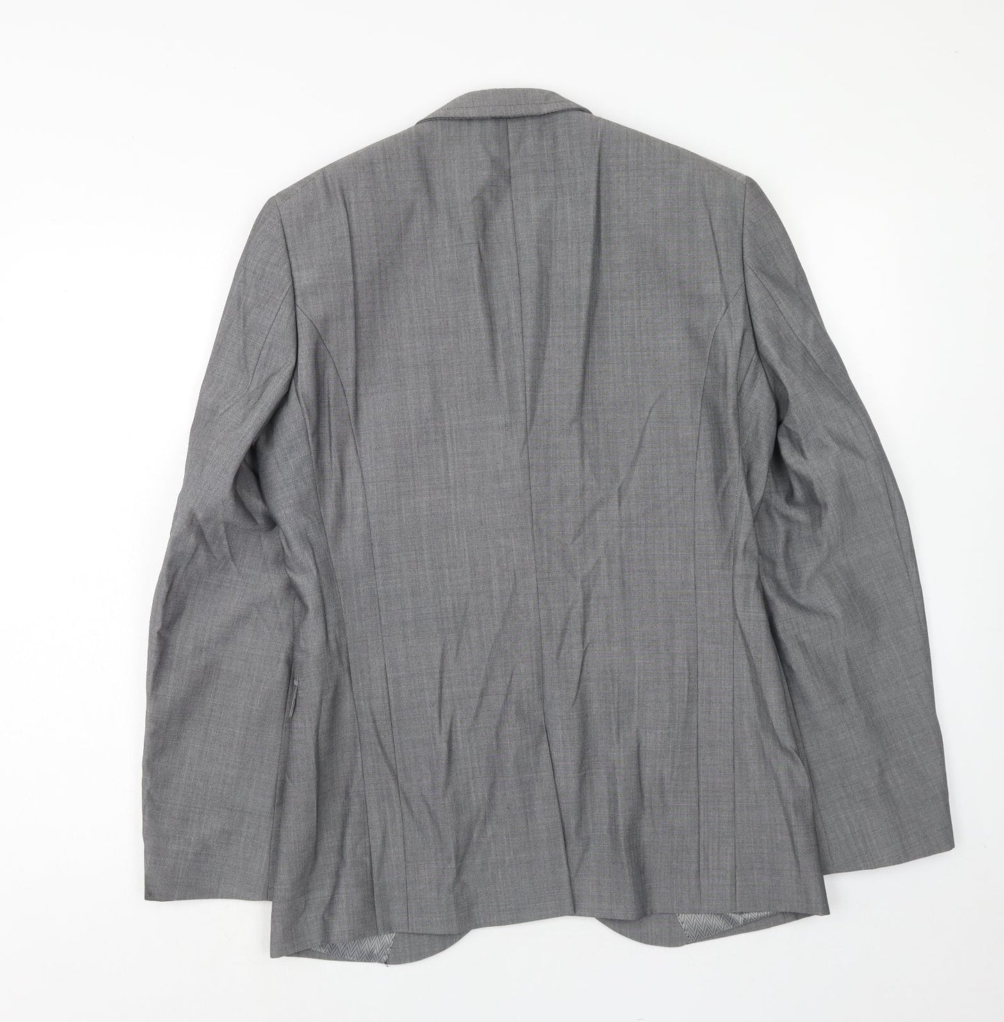 Mens UK Size 38 NEXT Regular Grey Suit Jacket