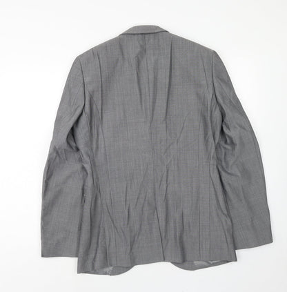 Mens UK Size 38 NEXT Regular Grey Suit Jacket