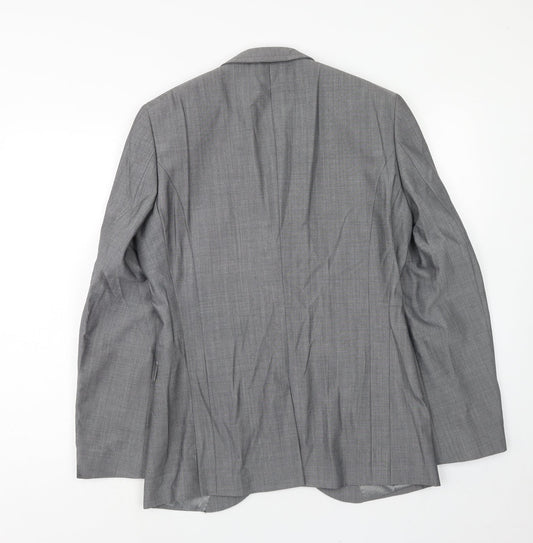 Mens UK Size 38 NEXT Regular Grey Suit Jacket