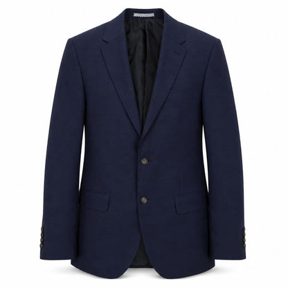 Marks and Spencer Mens Blue Wool Jacket Suit Jacket Size 38 Regular