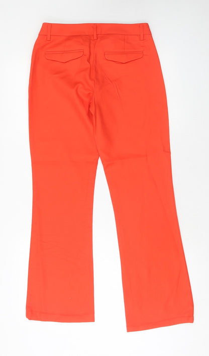 Womens UK Size 28 in Gap Regular Fit  Red Trousers
