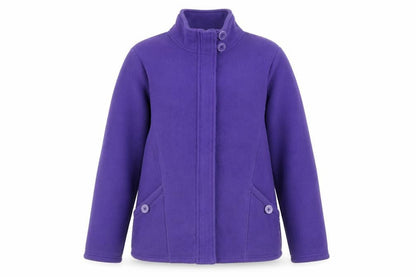 Marks & Spencer Womens Purple Jacket Size 12 Zip