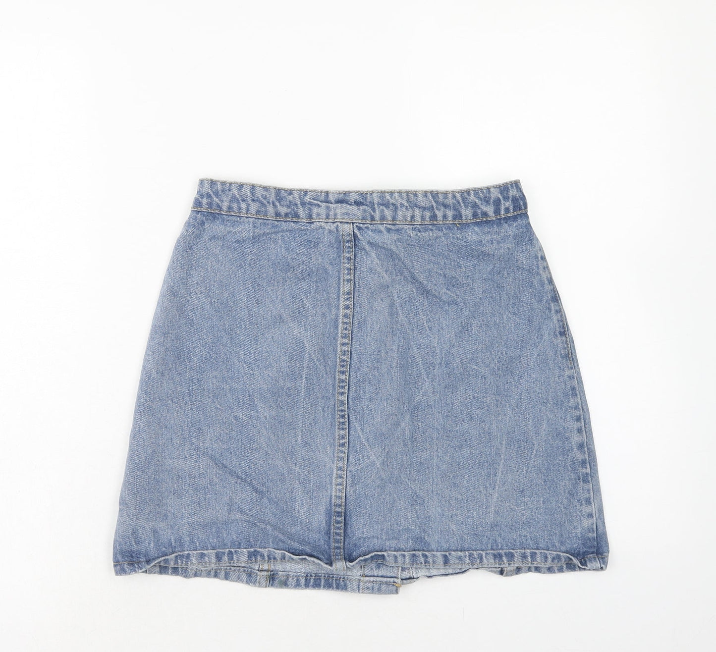Womens UK Size 8 Denim & Co. A-Line Denim Skirt